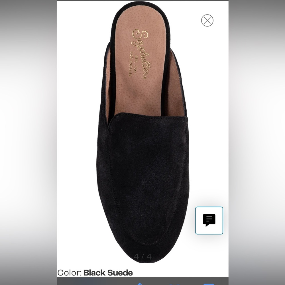 Seychelles black suede mules - Picture 4 of 10